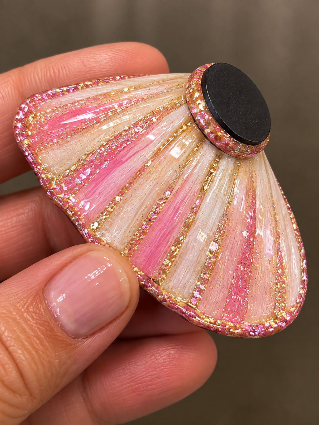 🎀 Magnet Shells of Hope & Strength