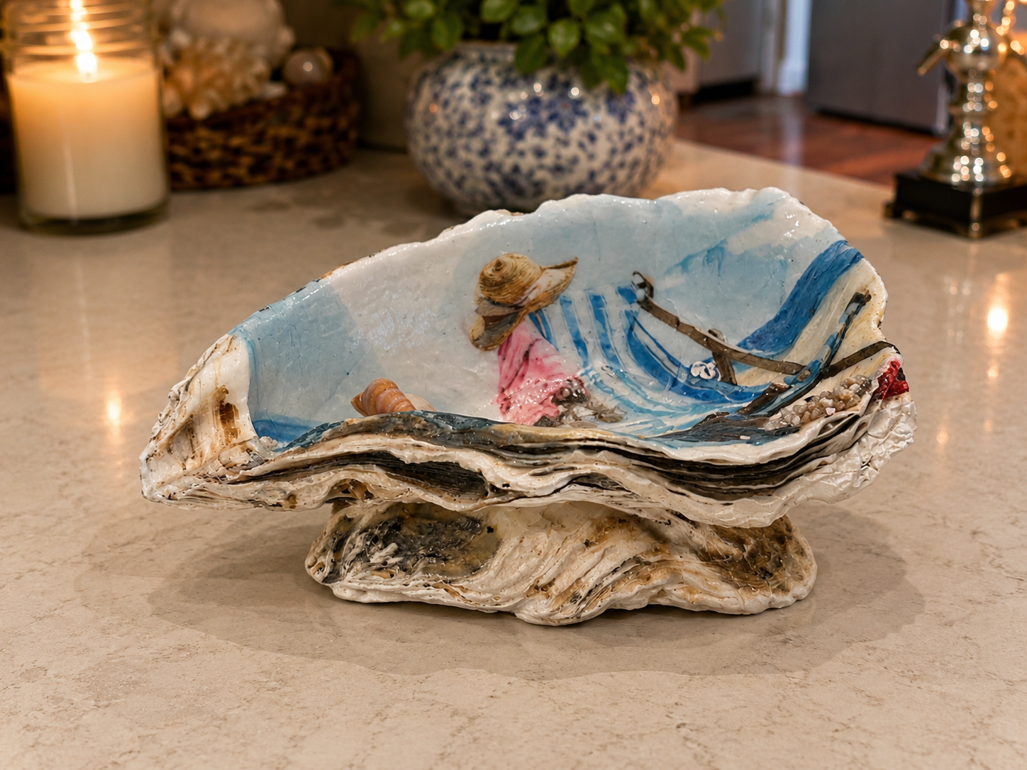 Beach Chair – Sand & Shell Oyster