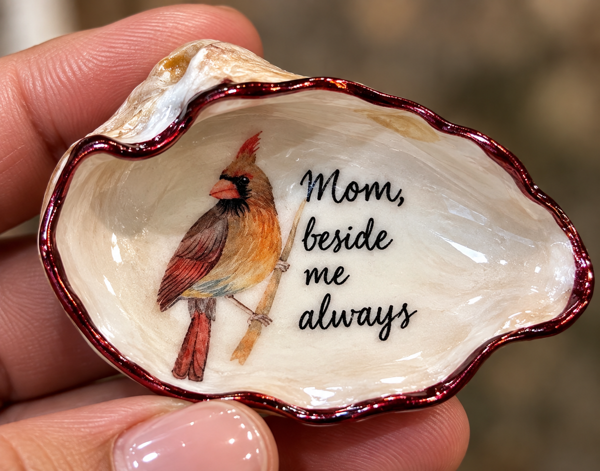- Mom, Beside Me 2” magnet