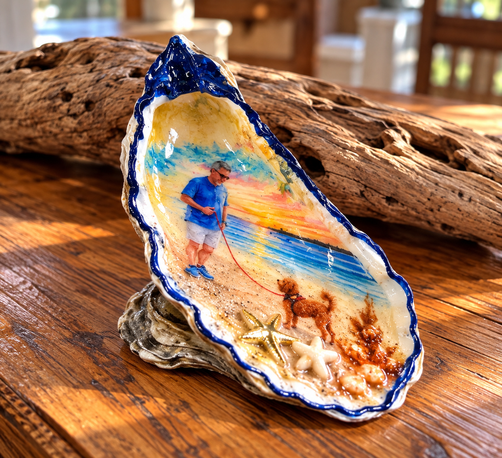 Your Memory, Made Into Shell Art 🦪