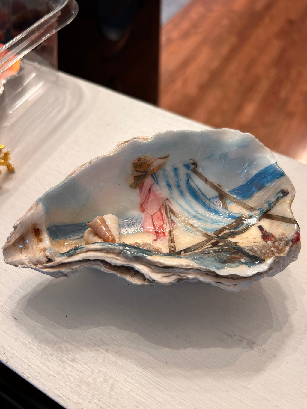 Beach Chair – Sand & Shell Oyster