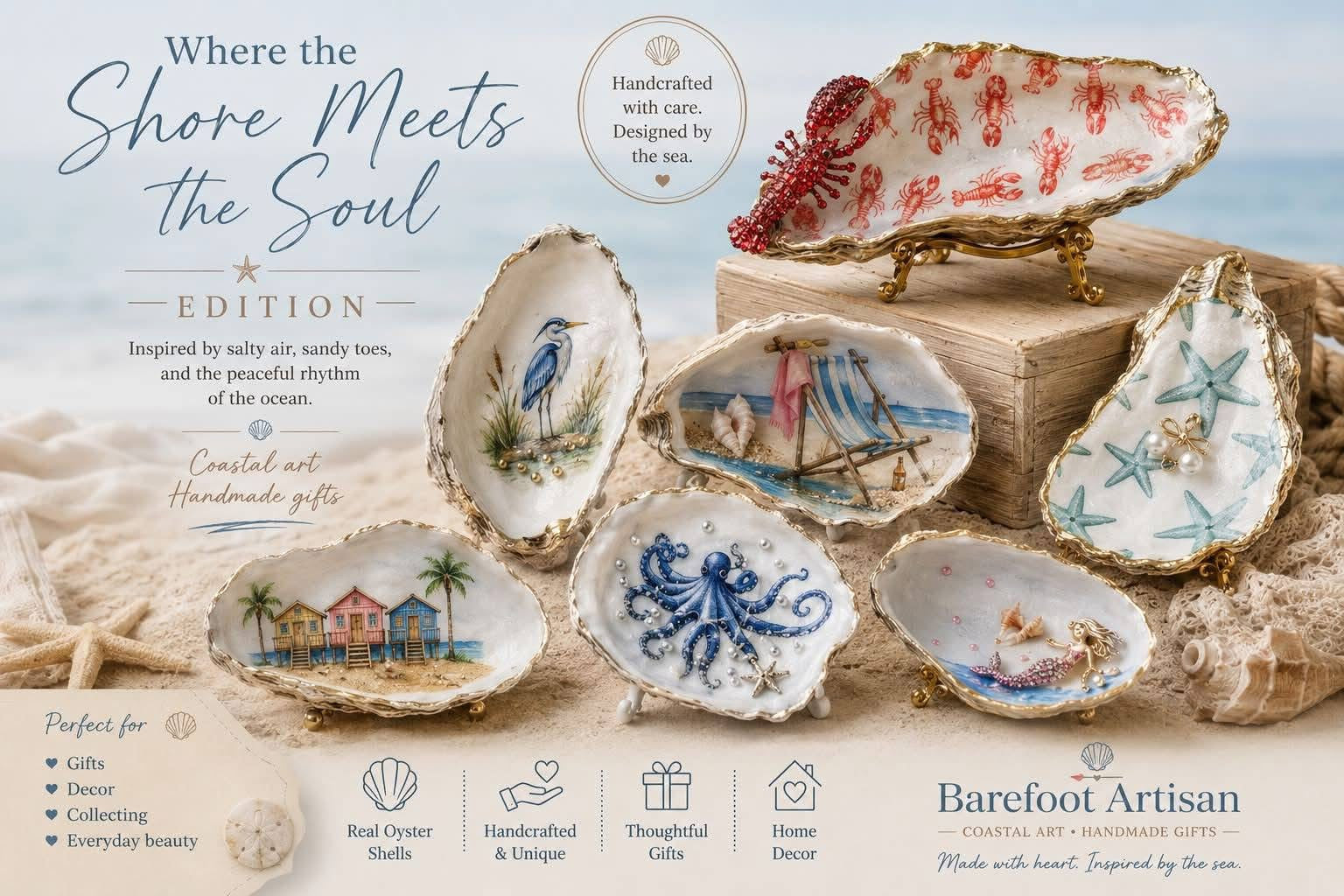 Beach Chair – Sand & Shell Oyster