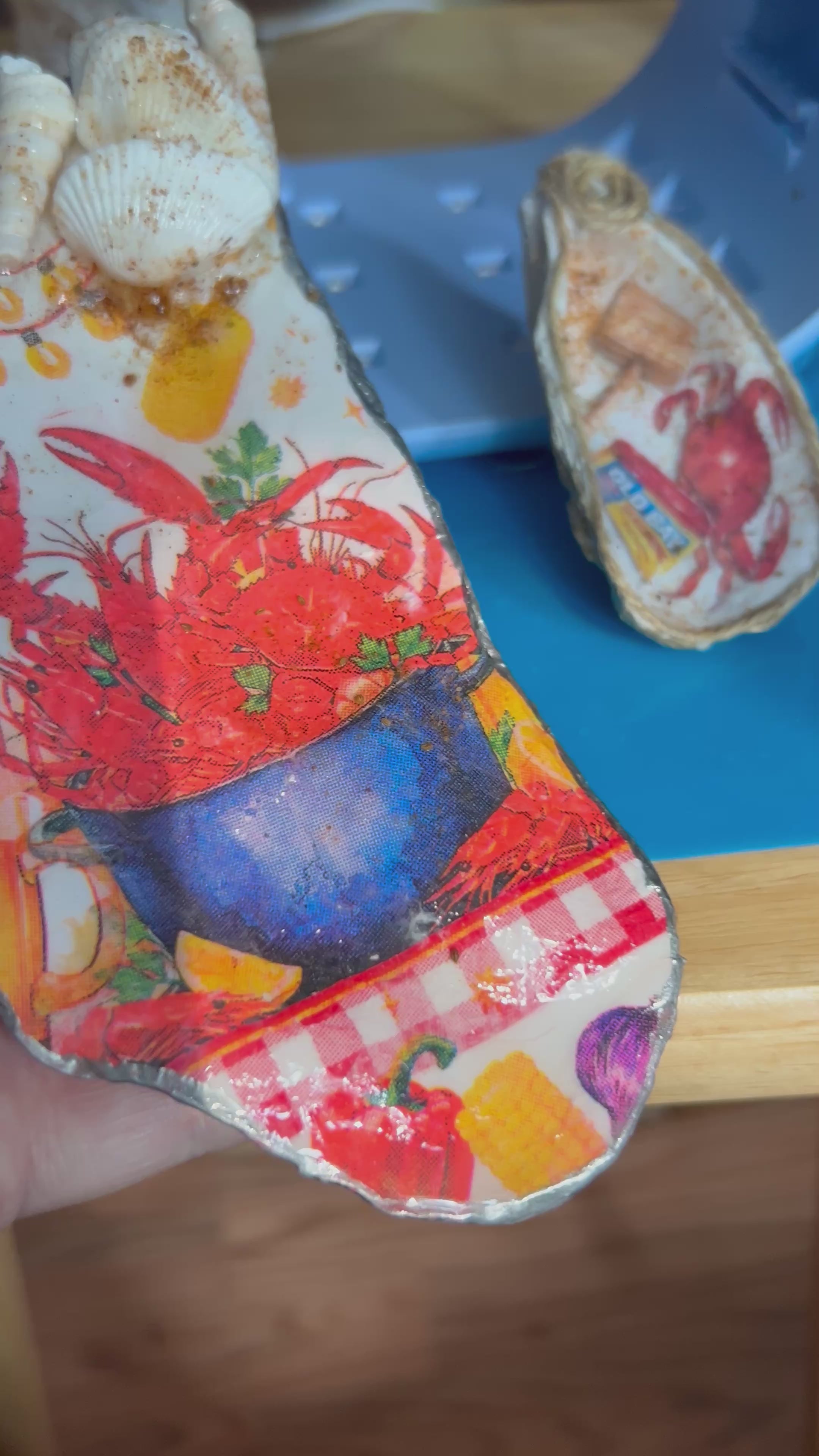 Lobster Boil — Embellished Oyster Shell