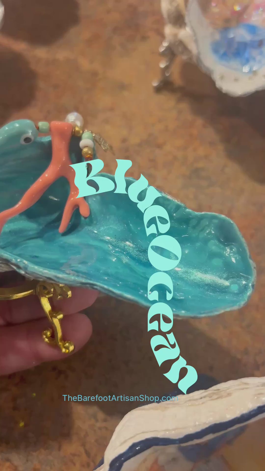 Blue Ocean with stand